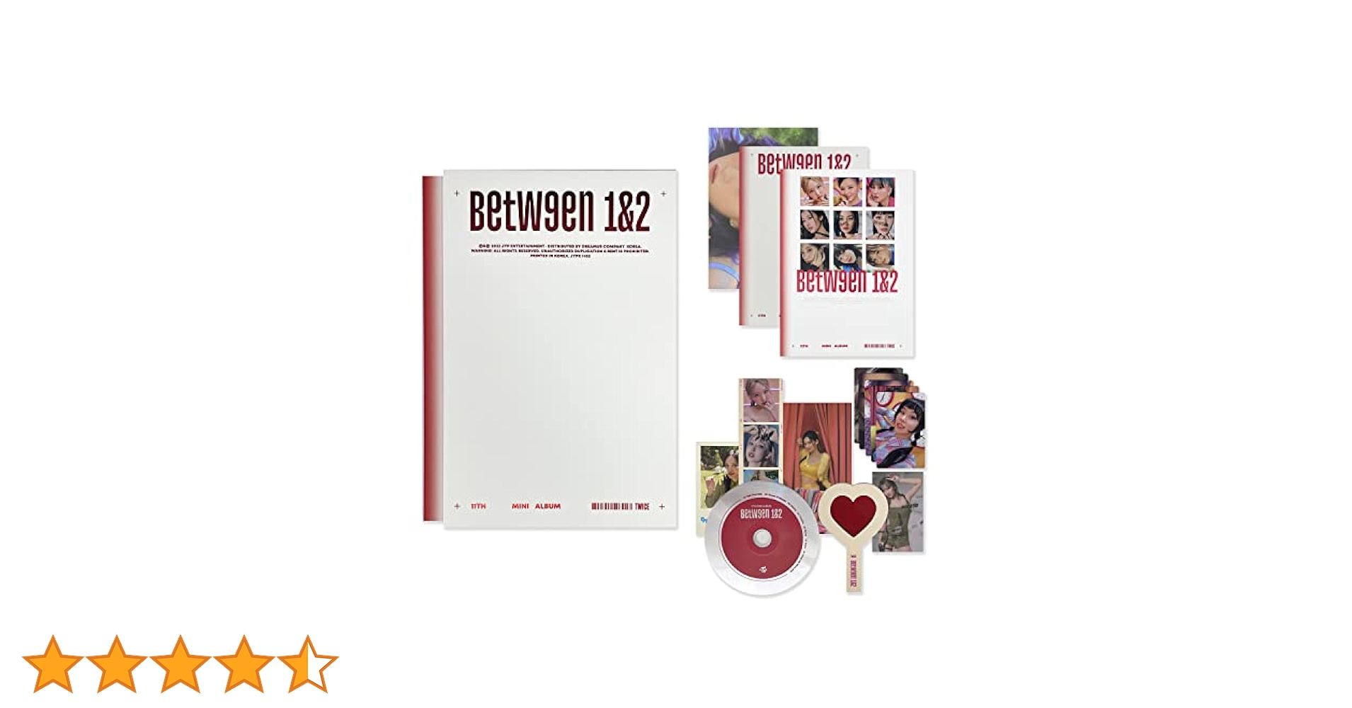 Between 1&2 11th Mini Album フォトカード付き Amazon.co.jp: TWICE - ミニ11集[BETWEEN 1&2] (Cryptography